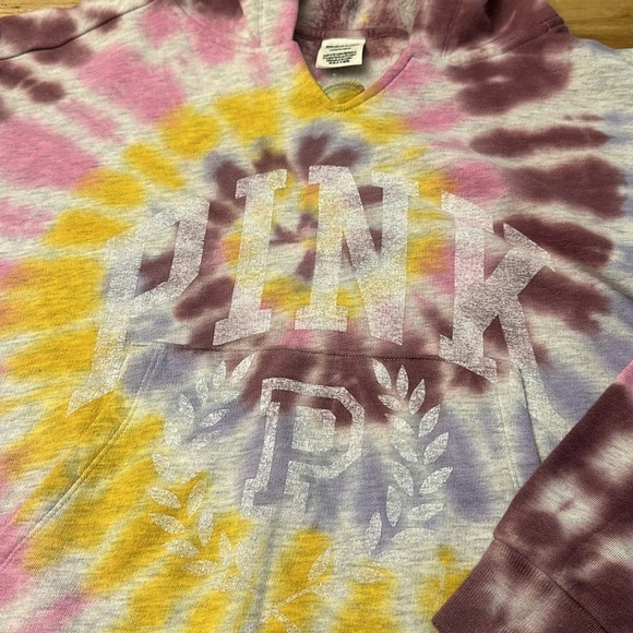 PINK ⭐️Victoria’s Secret tiedye hoodie - Picture 4 of 5